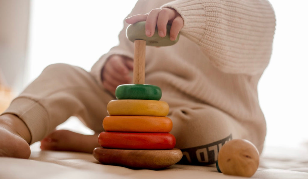 Bouncing Stacking Rings