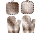 Oven mitts and pads