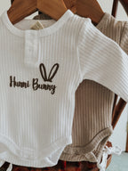 Hunni bunny bodysuit - Nutmeg