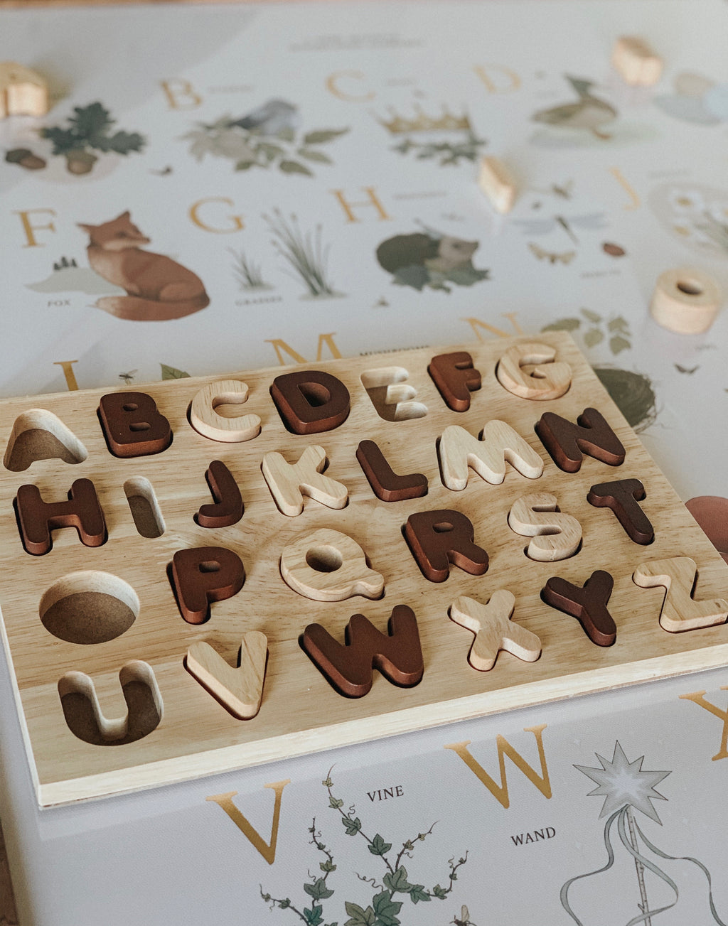 Alphabet Puzzle: Upper Case