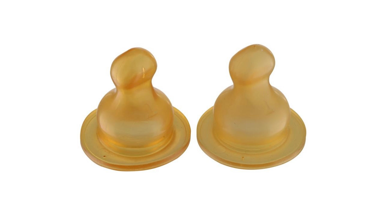 Hevea - 2 pack Feeding Bottle Nipples