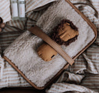 Nappy Wallet Faux Fur Tan