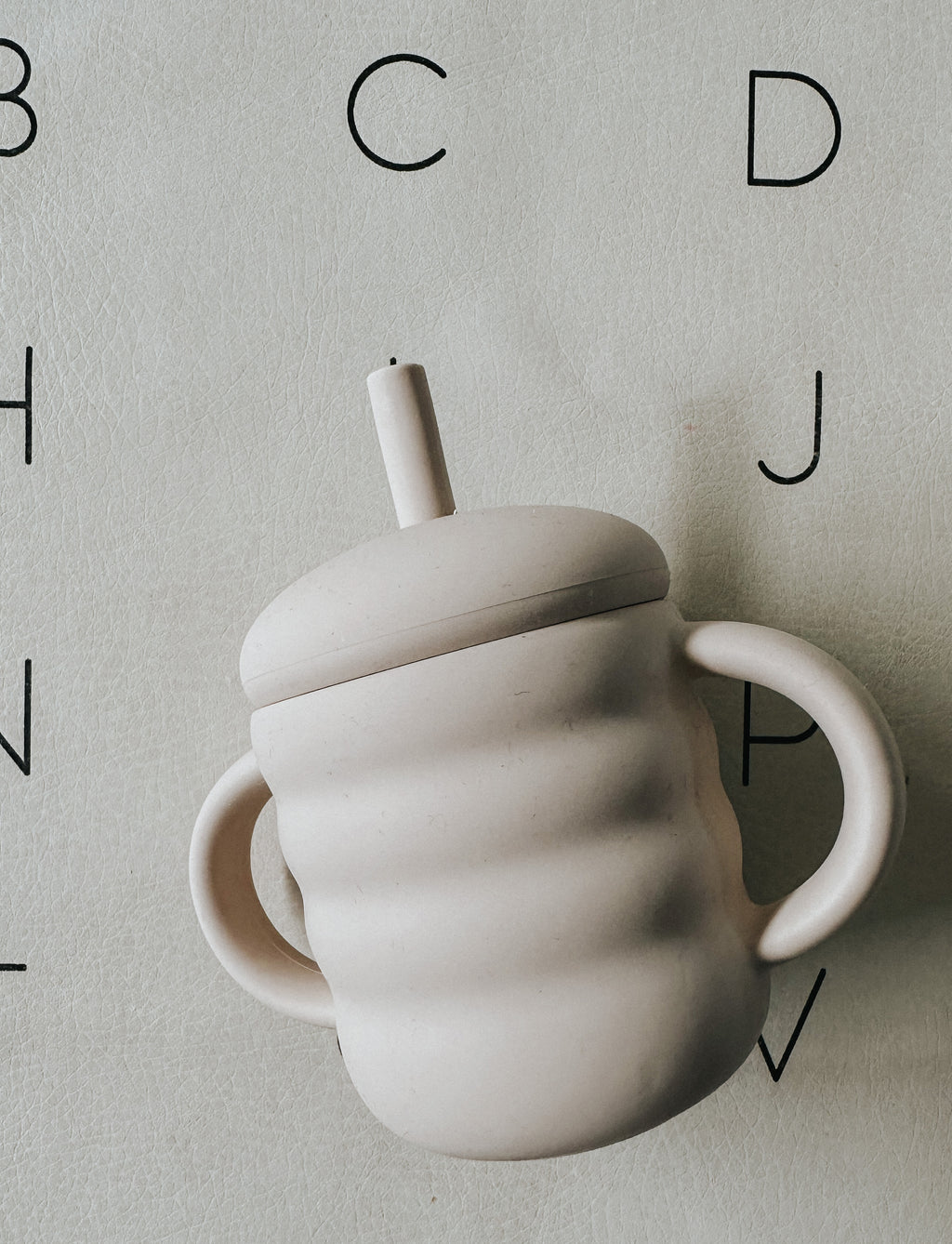 Silicone drinking cup
