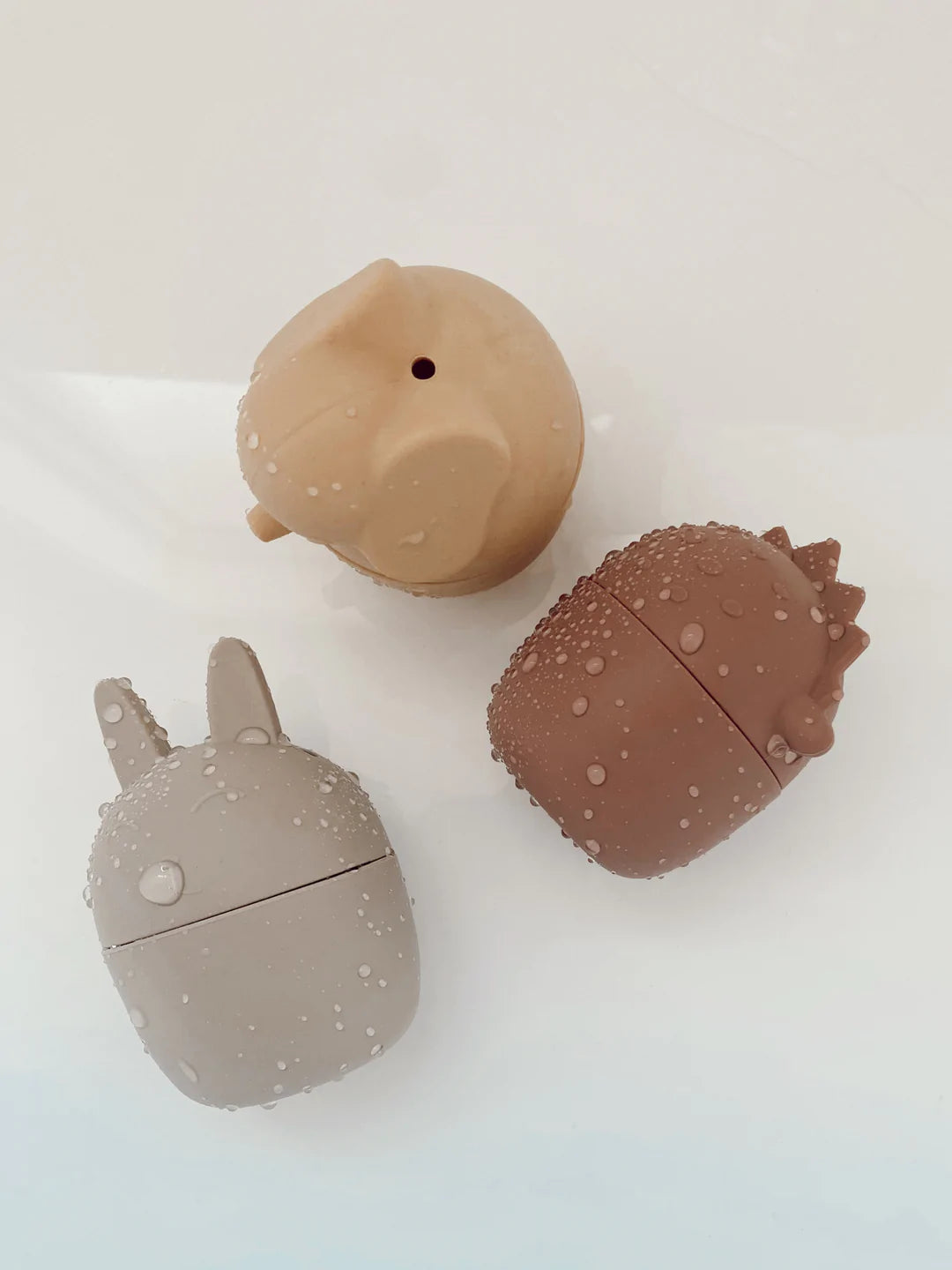 SILICONE BATH TOY SET
