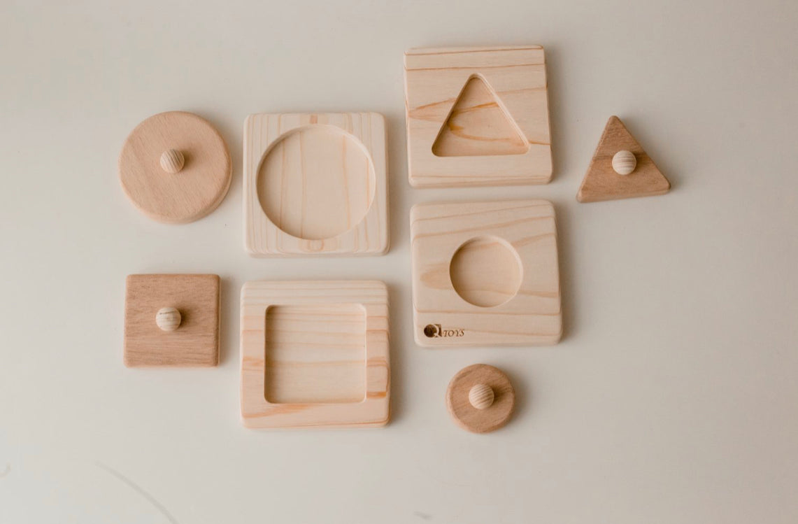 Single Shape Puzzle set of 4