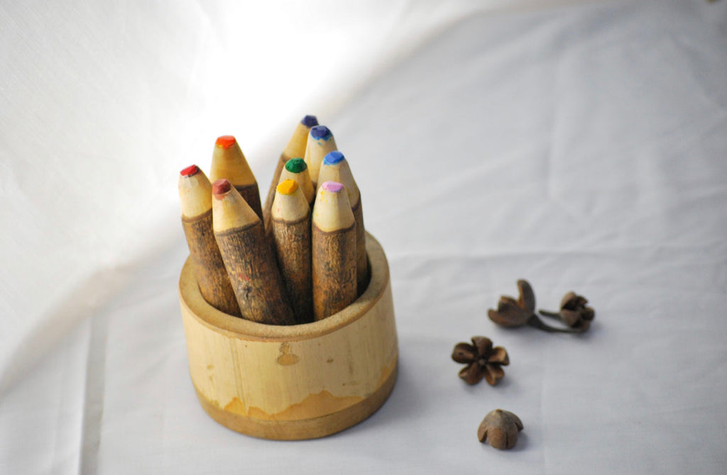 Tree colour pencil set