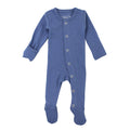 L'ovedbaby Organic Gl’oved Footed Overall - Slate