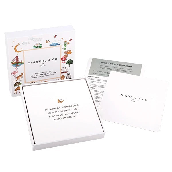 Mindful & Co Kids Yoga Flash Cards