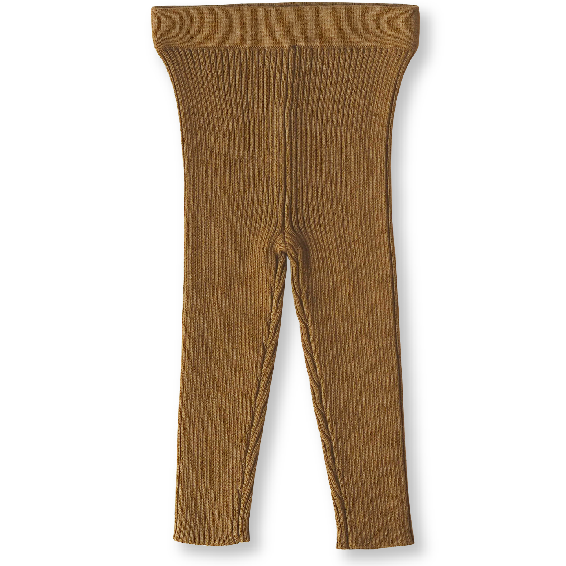 Ribbed Essential Leggings - Moss