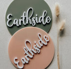 Earthside Acrylic Milestone Disc