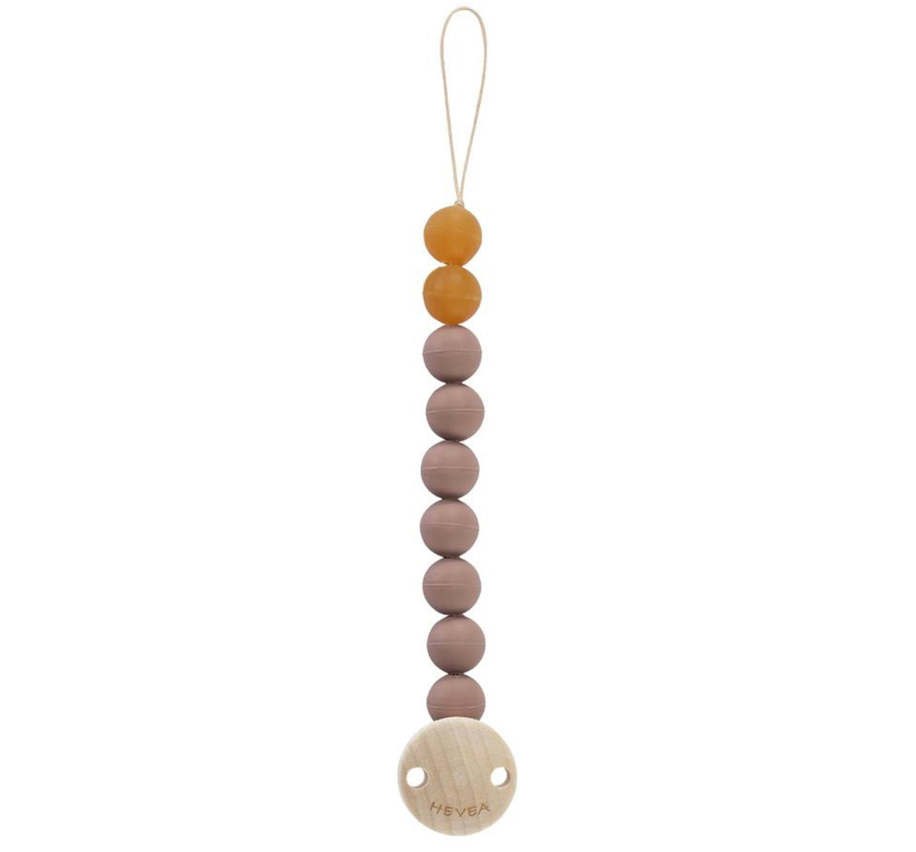Hevea - Pacifier Holder - Tan Beige - Natural Rubber