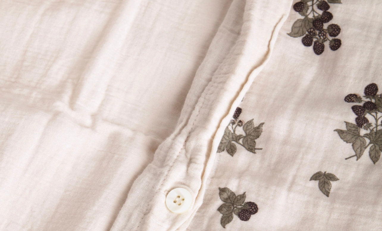 Blackberry Muslin Bed Set, 40x45 + 100x140