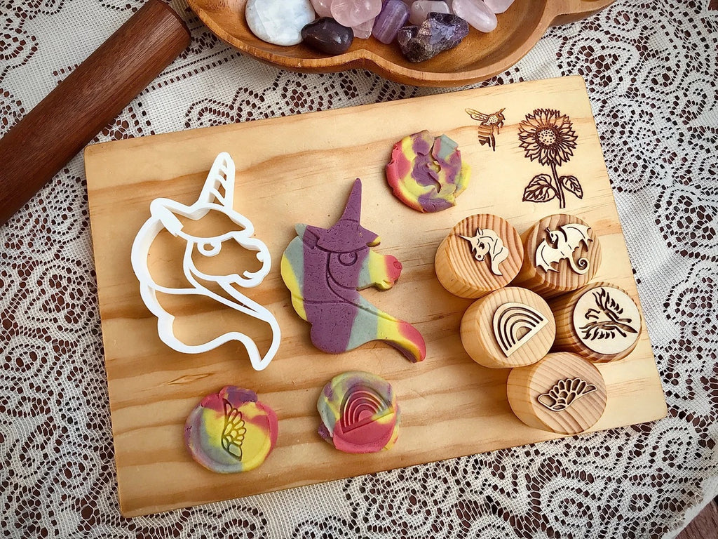 Fantasy Playdough Stamps