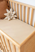 organic cot sheet - oat