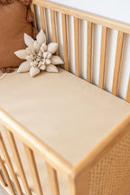 organic cot sheet - oat