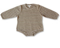 Oversized Organic Romper - Mocha Marle
