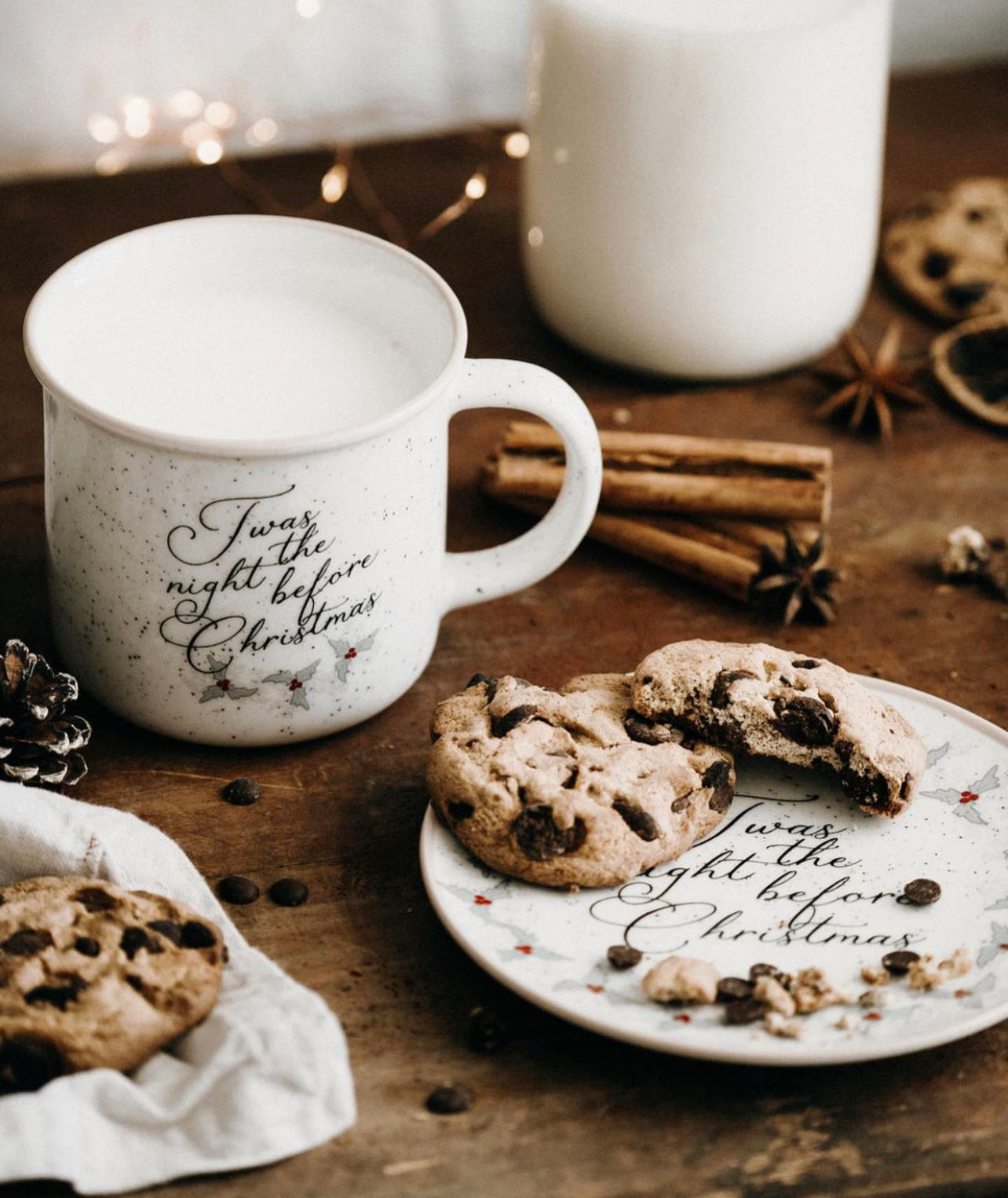 ''Twas the night - Ceramic Plate