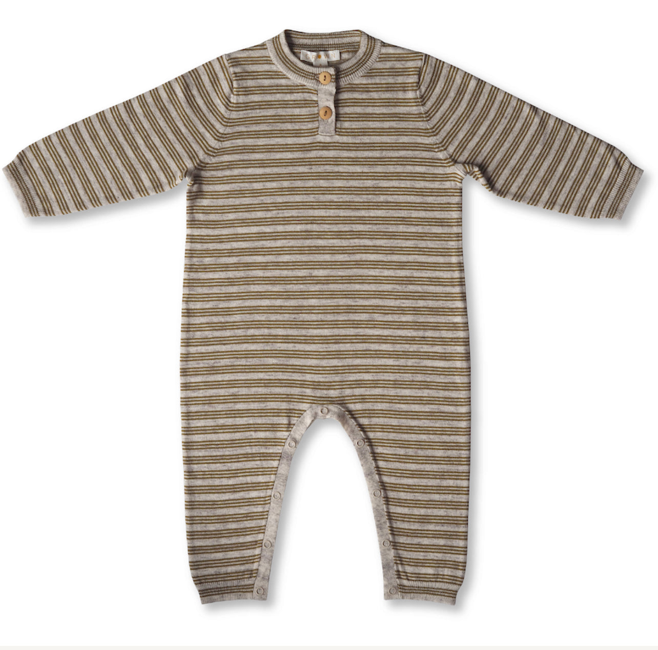 Organic Jumpsuit - Mocha Marle