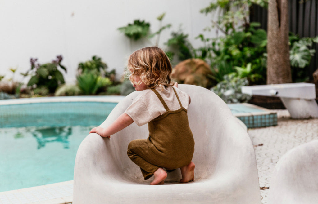 Linen Overalls - Mocha