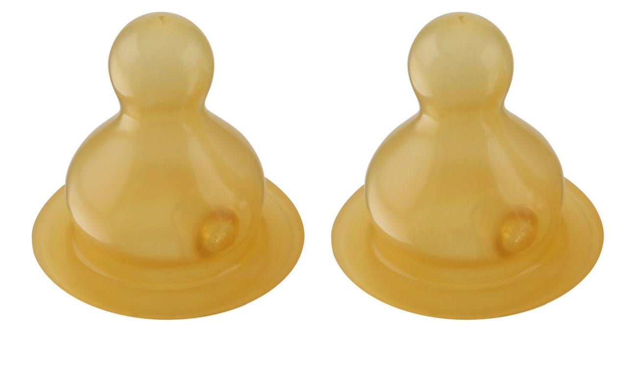 Hevea - 2 pack Feeding Bottle Nipples
