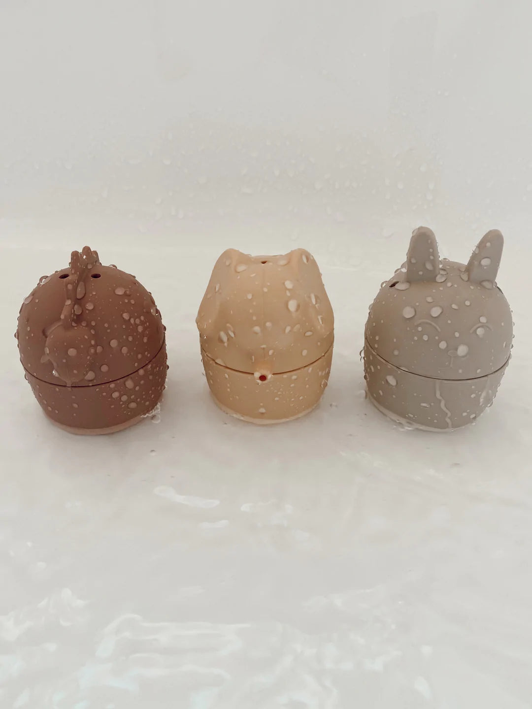 SILICONE BATH TOY SET