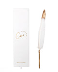 Coco Feather Pen (White)