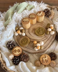 Woodland Animals Playdough Stamps
