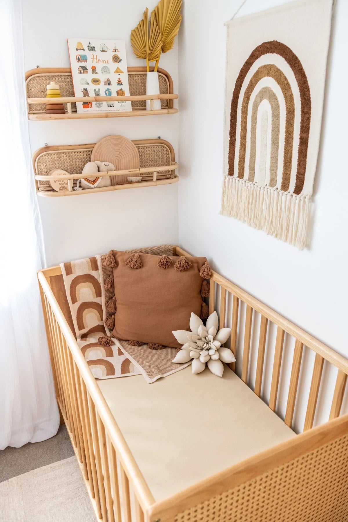 organic cot sheet - oat