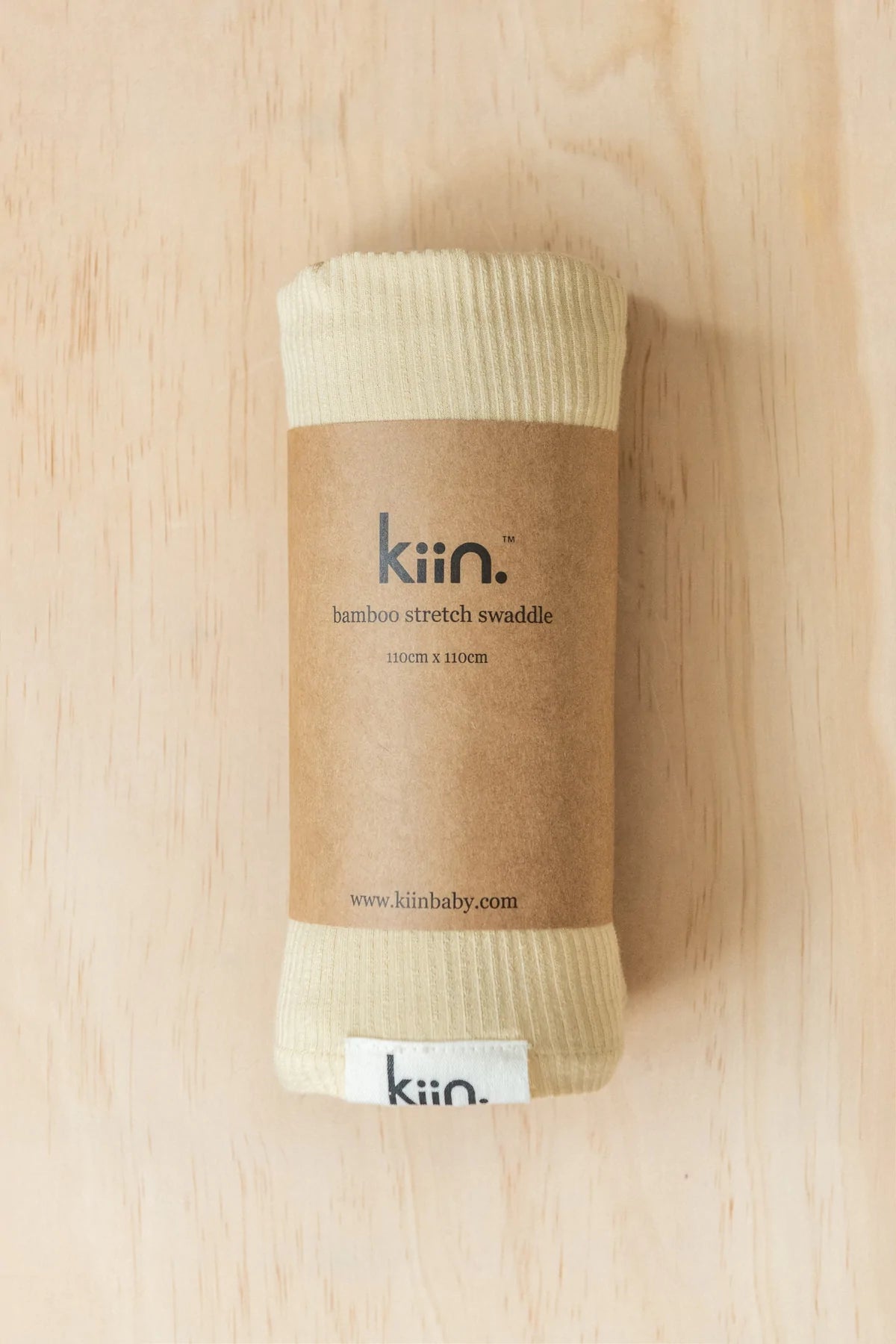 bamboo stretch swaddle - oat