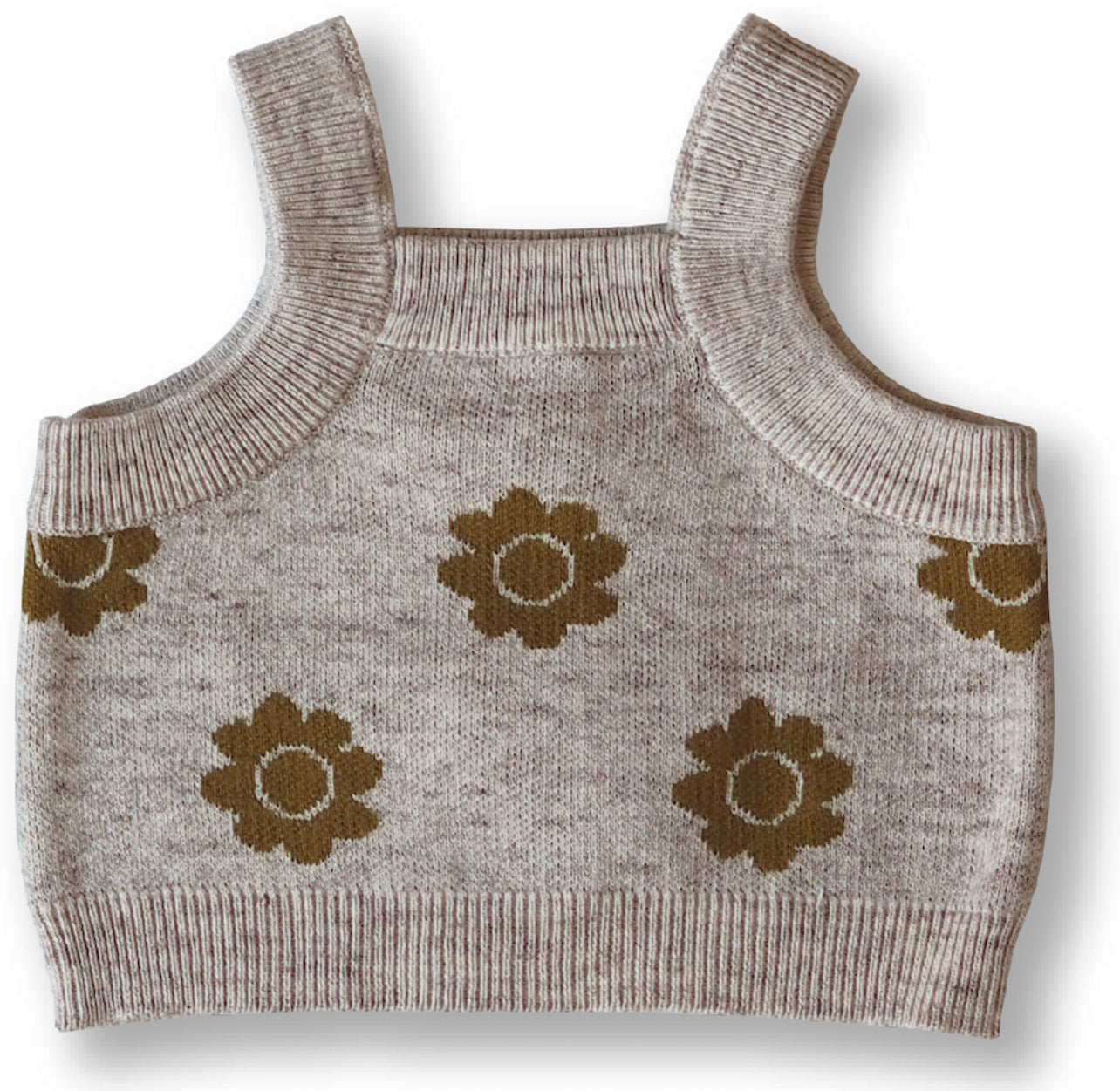 Pansy Top - Mocha & Marle