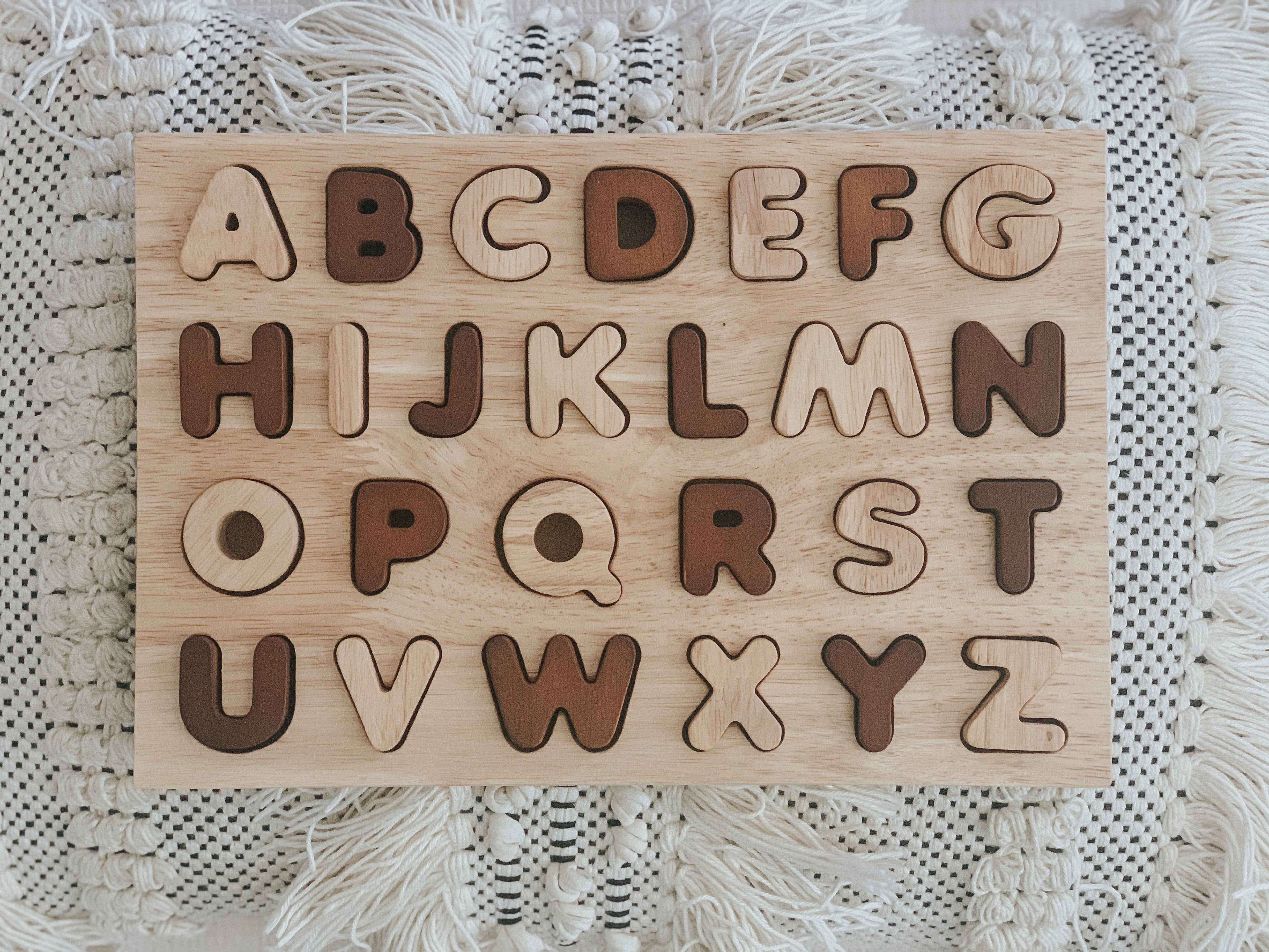 Alphabet Puzzle: Upper Case