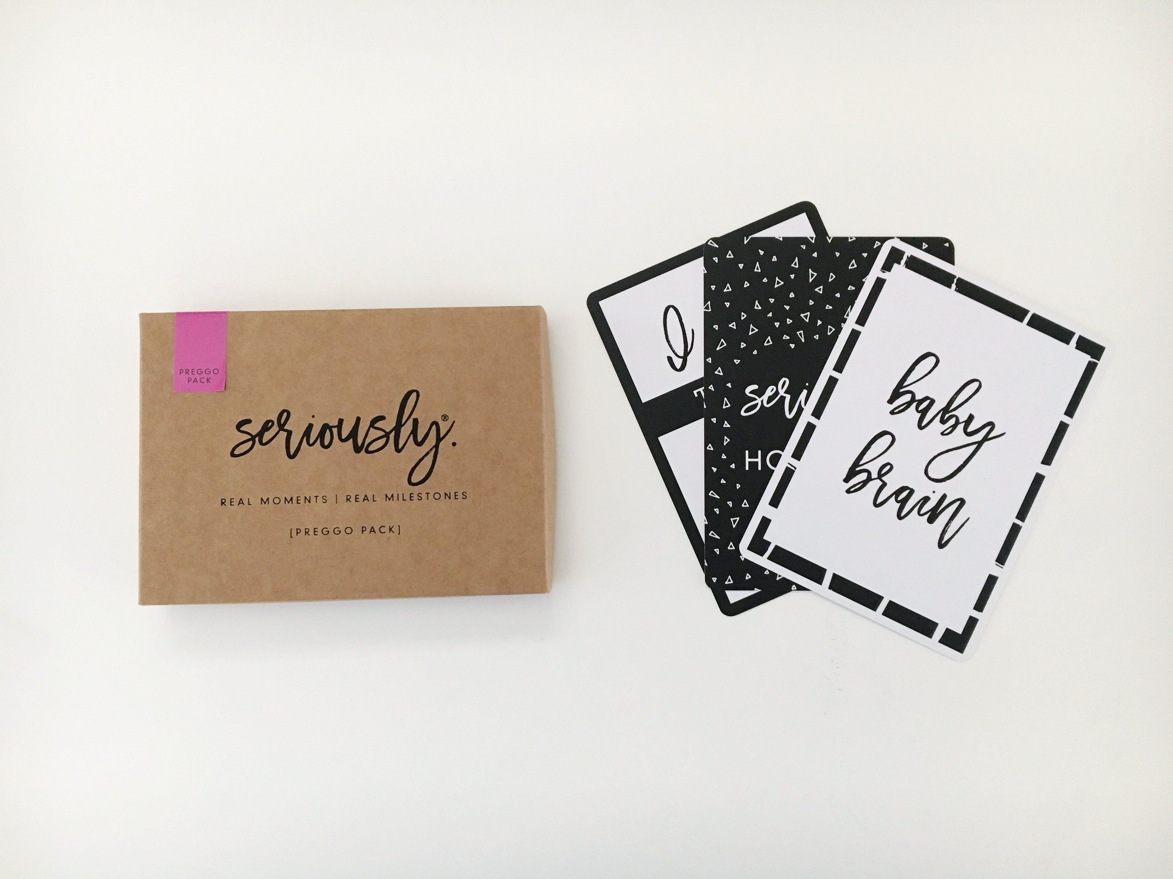 Seriously Milestone Cards - Preggo Pack
