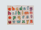 Alphabet Puzzle: Colourful Lowercase