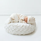 L'ovedbaby Organic Gl'oved Footed Overall - Beige