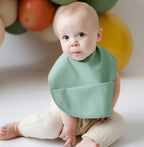 Snuggle Bib -Sage