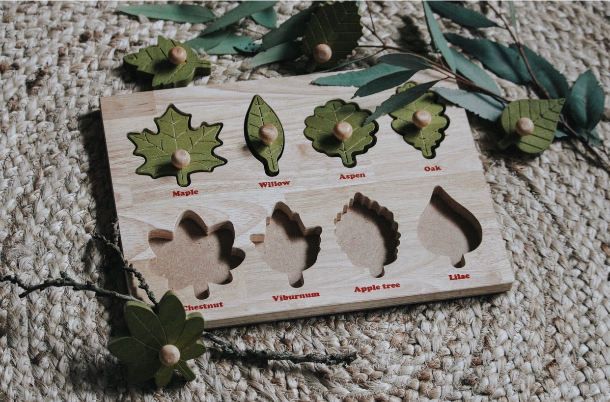 Montessori Leaf Puzzle