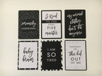 Seriously Milestone Cards - Preggo Pack