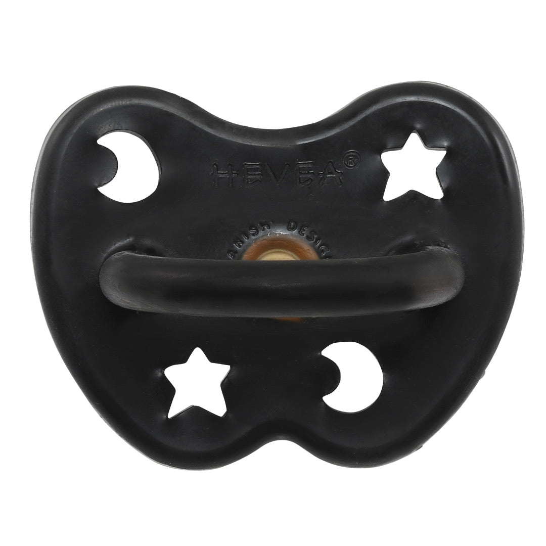 Hevea Pacifier, Outer Space Black