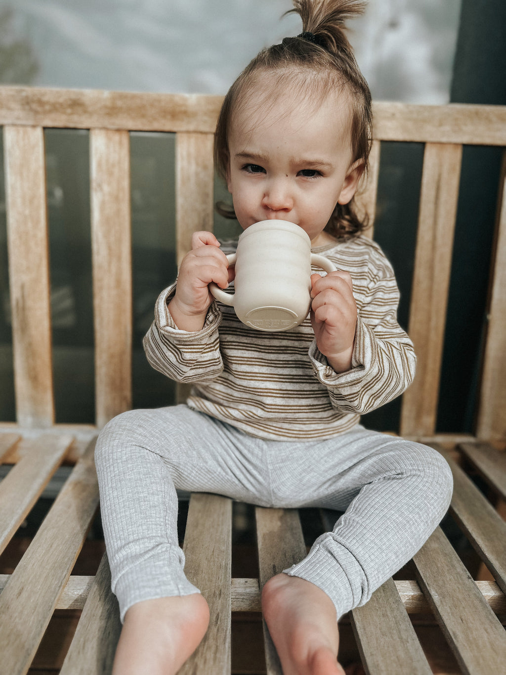 Silicone drinking cup