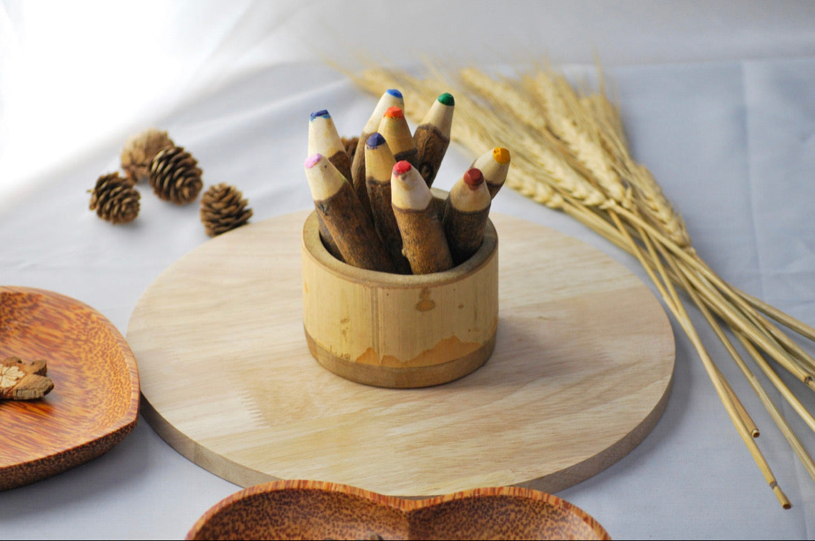 Tree colour pencil set