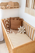 organic cot sheet - oat